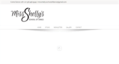 Desktop Screenshot of missshellysschoolofdance.com